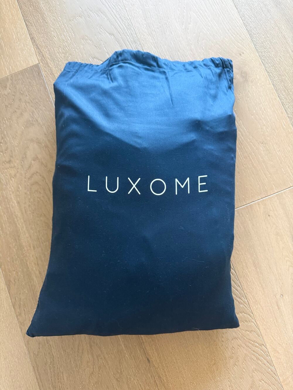 New Luxome Luxury Bamboo Sheet Set King Navy Blue